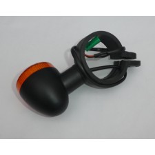 BLINKR PŘEDNÍ LEVÝ ČERNÝ - 300 CL + PÉRÁK